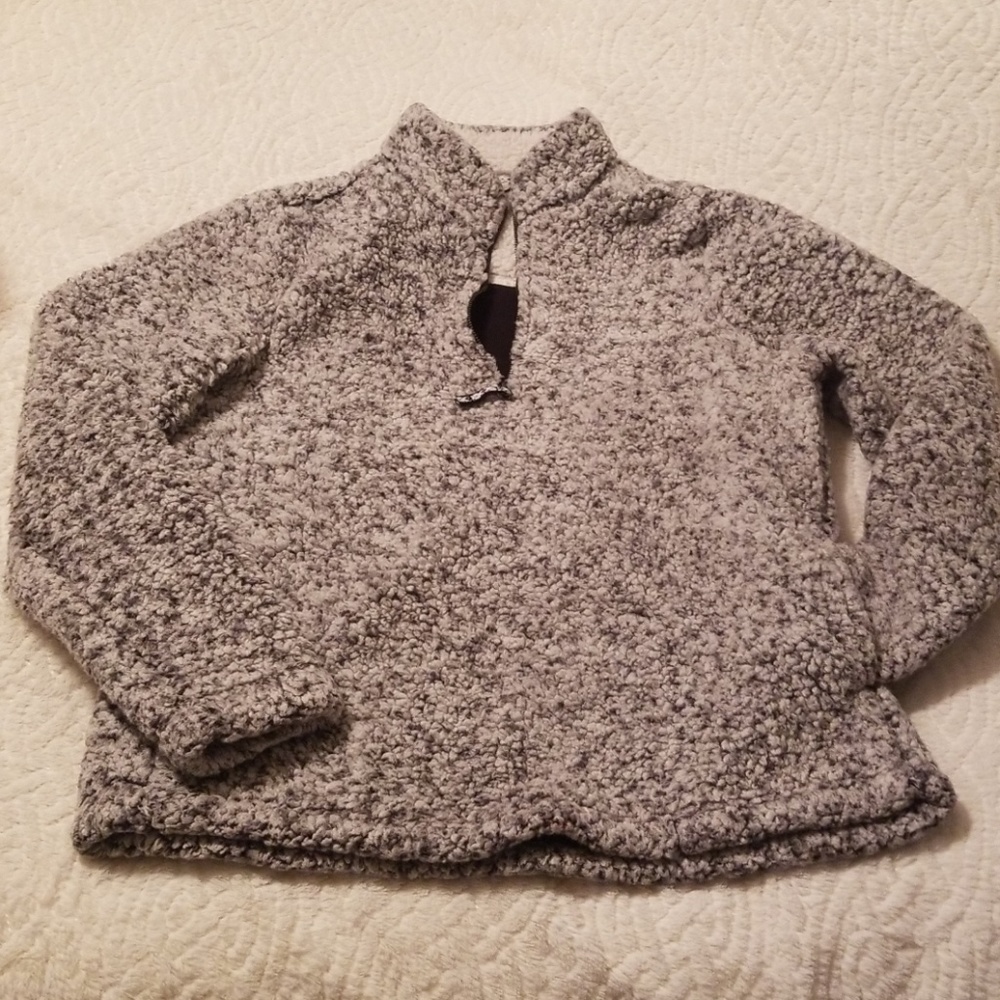 Womens Sherpa Pullover